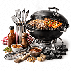 Барбекю фен