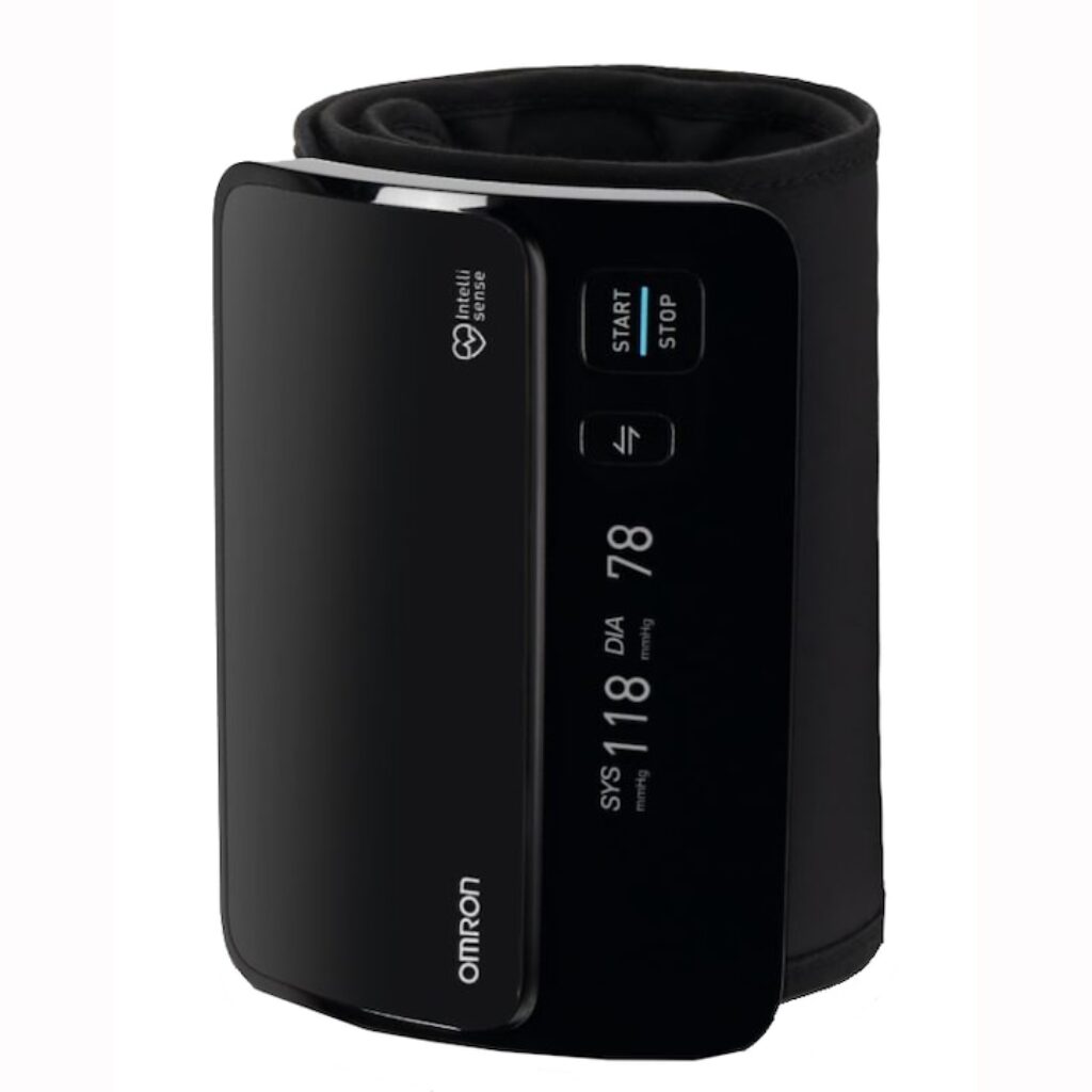 Топ 5 апарати за кръвно налягане: Omron, Veroval, pCare, Perfect Medical 2 Omron EVOLV All-in-One с Bluetooth и OLED дисплей