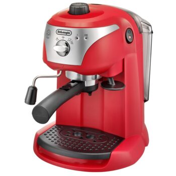 Еспресо машина DeLonghi EC221.R, 15 бара, 1100 W, червена