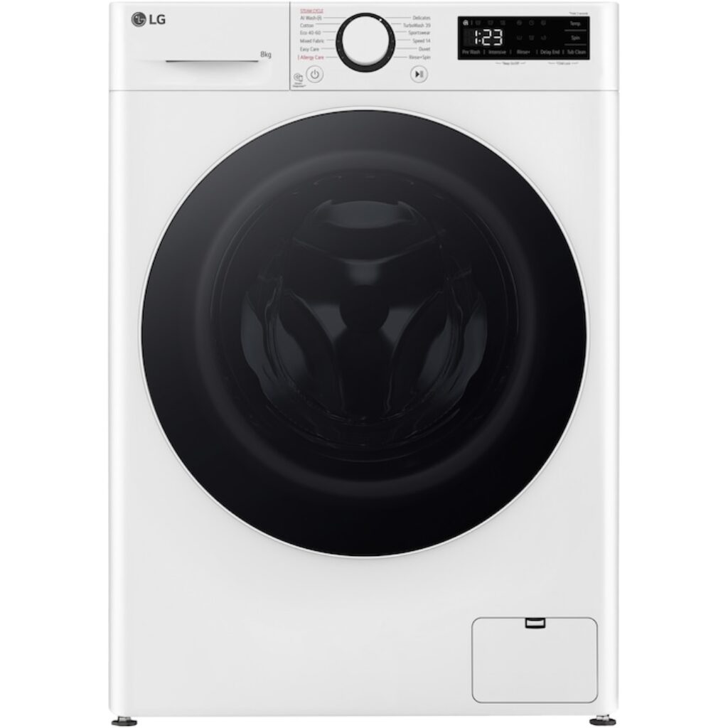 LG F2WR508S0W: AI Direct Drive с парна функция