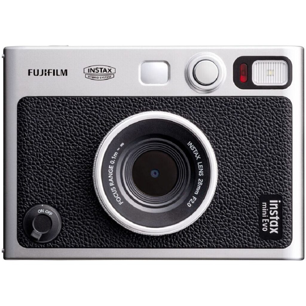 Фотоапарат за моментни снимки Fujifilm Instax Mini Evo, черен