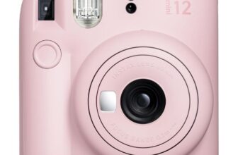Фотоапарат за моментни снимки Fujifilm Instax Mini 12, розов