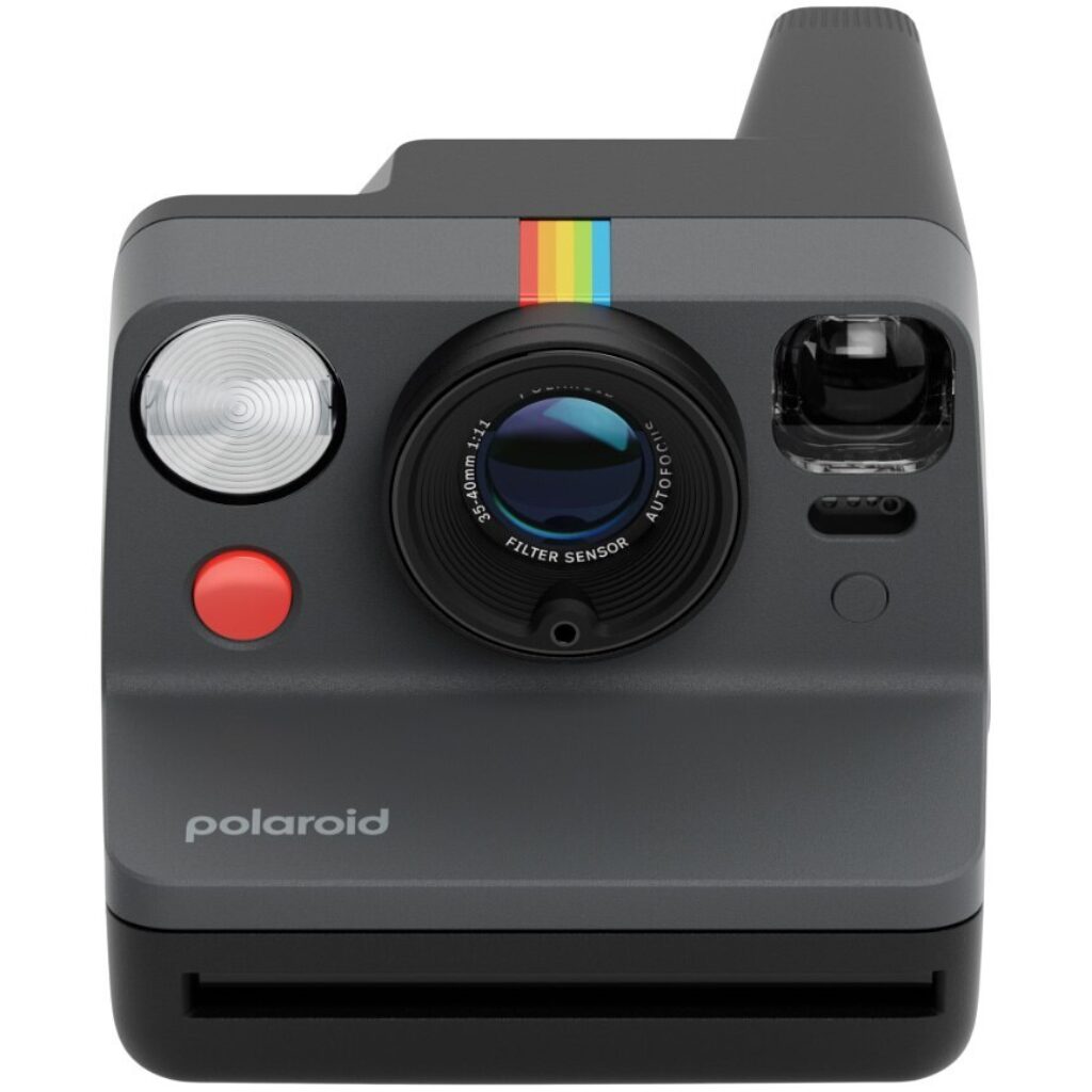 Фотоапарат за моментни снимки Polaroid Now Gen 3, черен