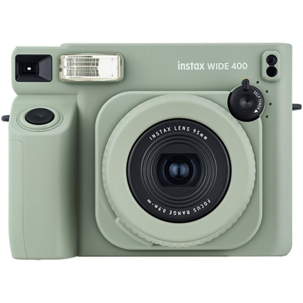 Фотоапарат за моментни снимки Fujifilm Instax Wide 400, зелен