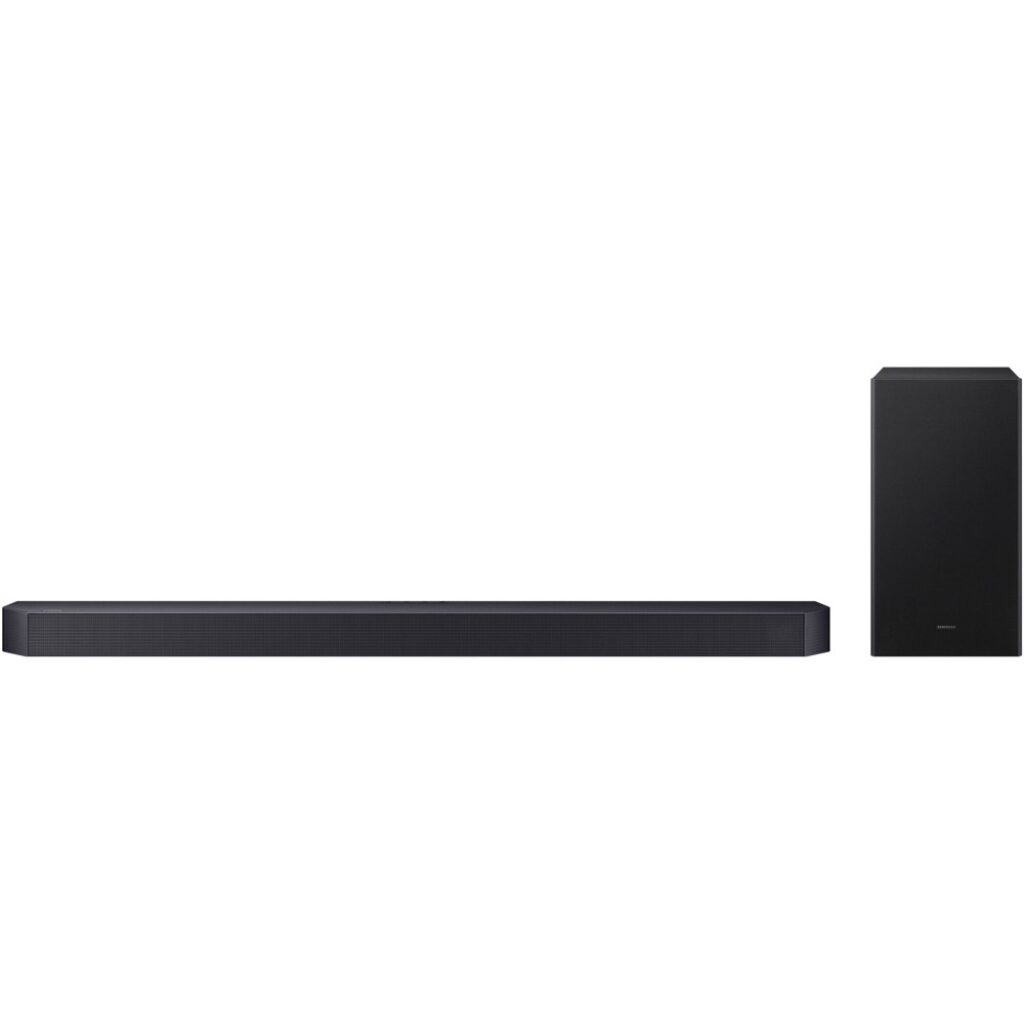 Саундбар Samsung HW-Q600F, 3.1, 380 W, Dolby Atmos, HDMI eARC, Wi-Fi, безжичен субуфер