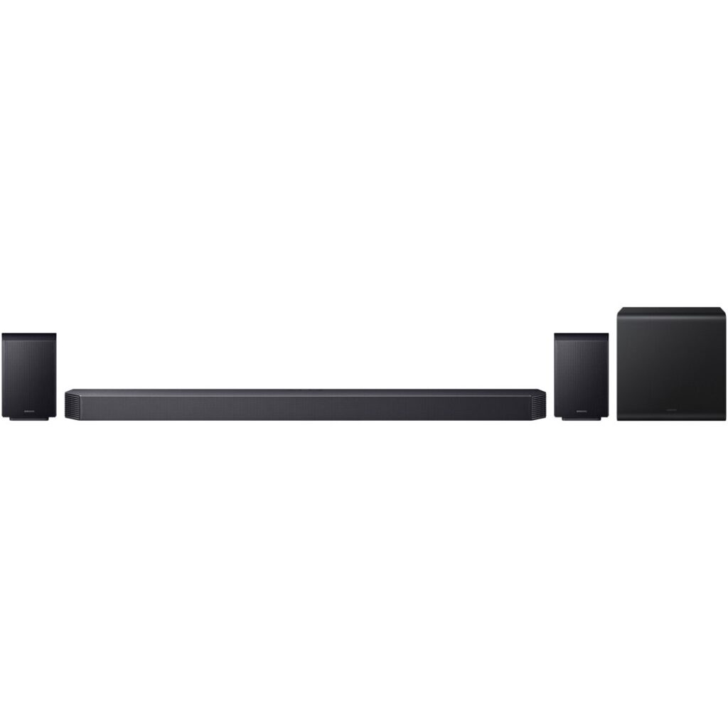 Саундбар Samsung HW-Q930F, 9.1.4, 580 W, Dolby Atmos, задни колони, Wi-Fi, HDMI eARC