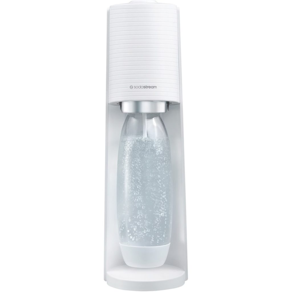 Машина за газирана вода: топ 5 модела SodaStream 1 SodaStream Terra (бяла): Най-добра обща стойност