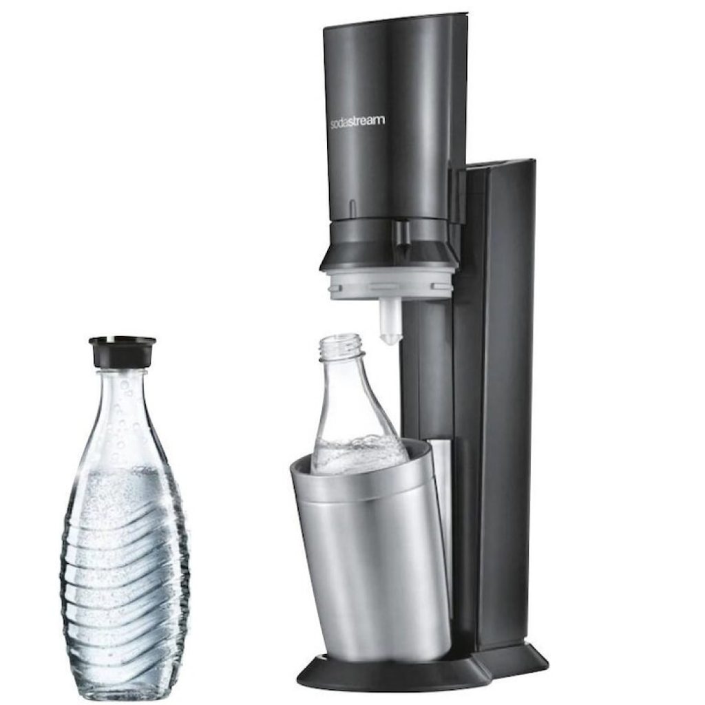 Машина за газирана вода: топ 5 модела SodaStream 5 SodaStream Crystal 2.0: Стъклена гарафа