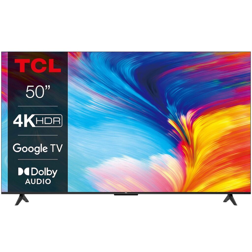 TCL 50P639, 50" (126 см), 4K, Google TV
