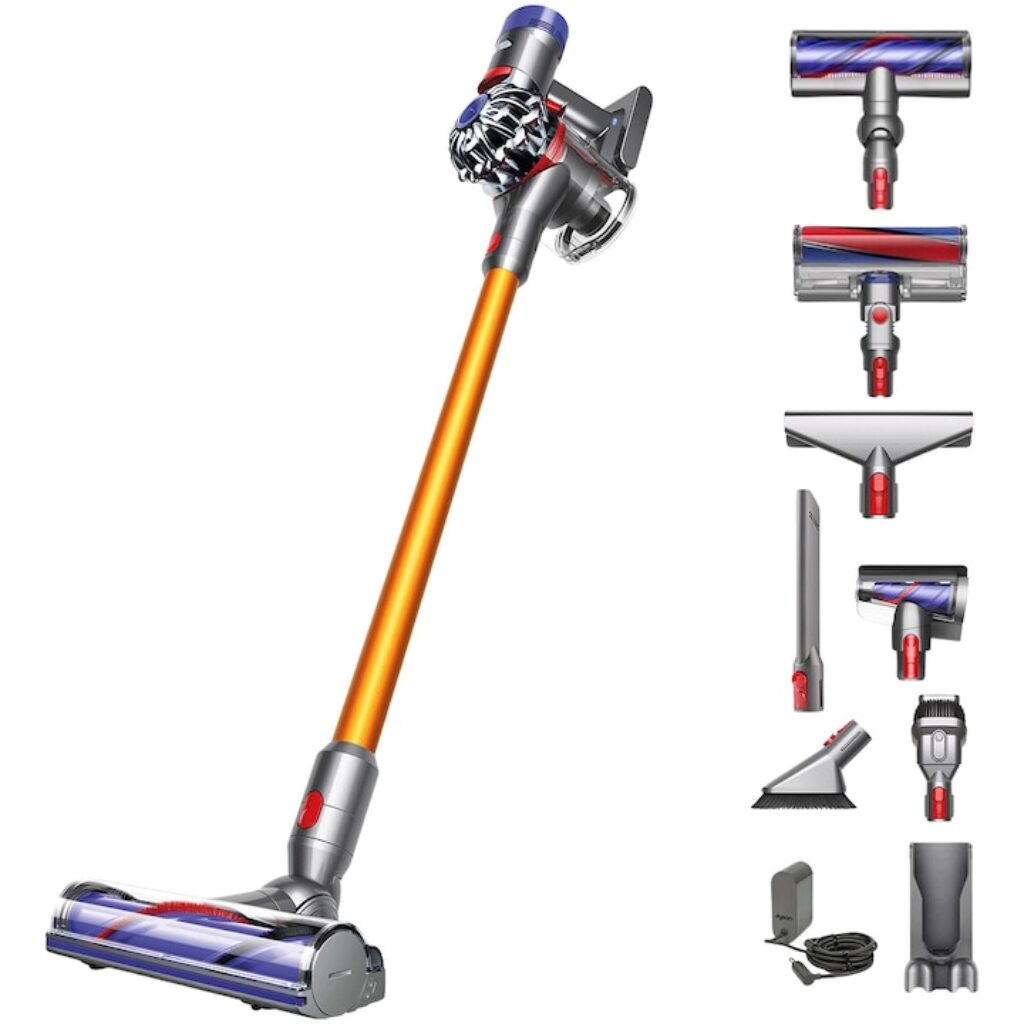5 Най-добри безжични вертикални прахосмукачки 1 Dyson V8 Absolute