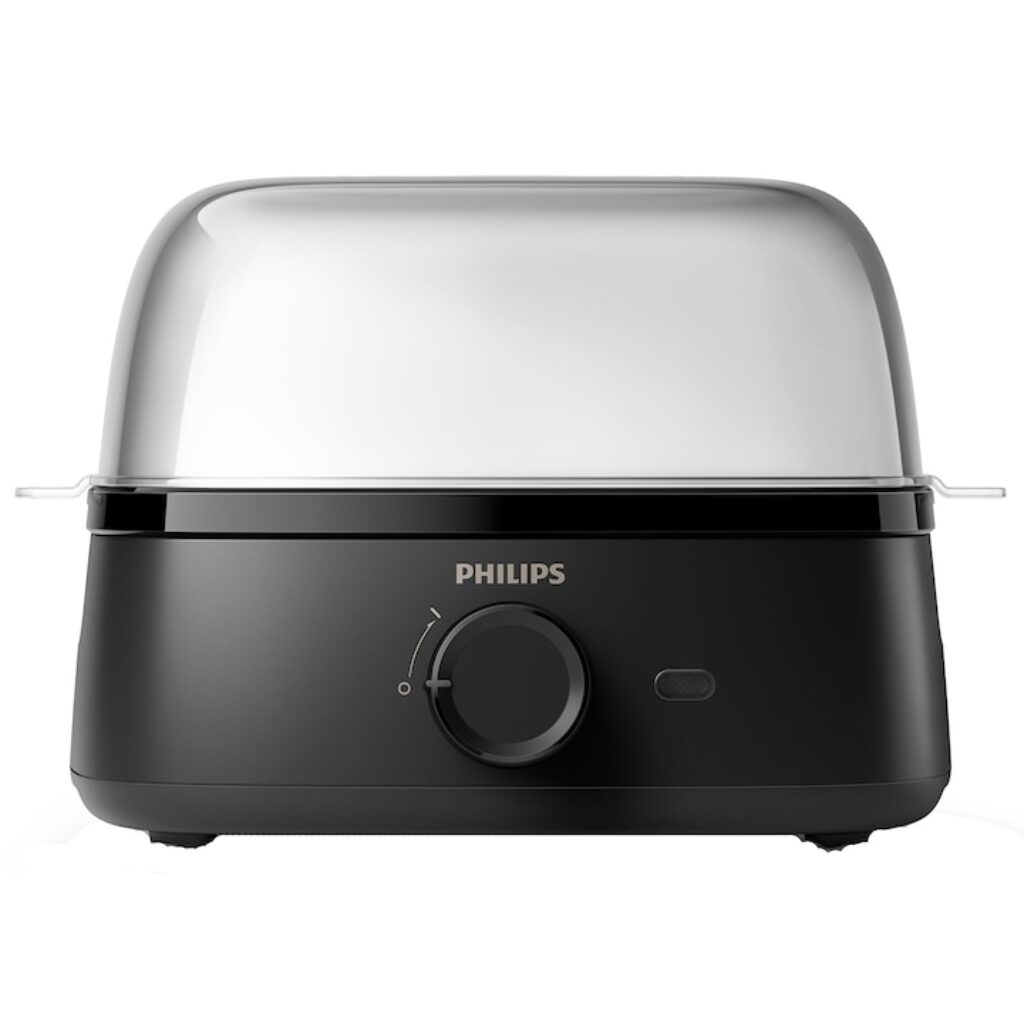 Яйцеварка Philips HD9137/90, 400 W, 6 яйца, звуков сигнал, тава за поширани