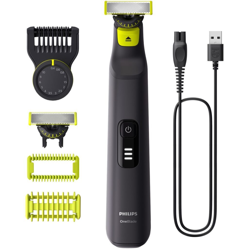 Машинка за бръснене: 5 топ модела Braun, Philips и Rowenta 13 Хибридна самобръсначка Philips OneBlade Pro QP6542/15