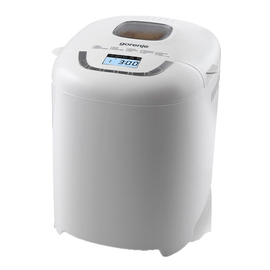 Топ 5 хлебопекарни: Tefal, Panasonic, Heinner, Gorenje, ZEPHYR 4 Gorenje BM910WII с 15 програми и компактен размер