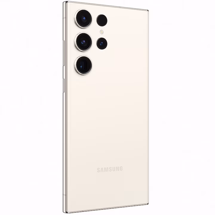 Samsung Galaxy S23 Ultra 5 Samsung Galaxy S23 Ultra-cream-side