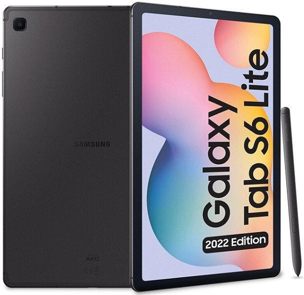 Samsung Galaxy Tab S6 Lite 2022 front back