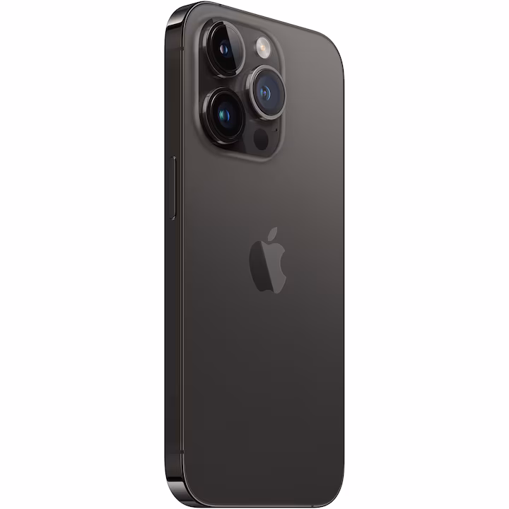 iPhone 14 Pro – Премиум функционалност и камера в компактна форма 3 iPhone 14 Pro-Space Black-side
