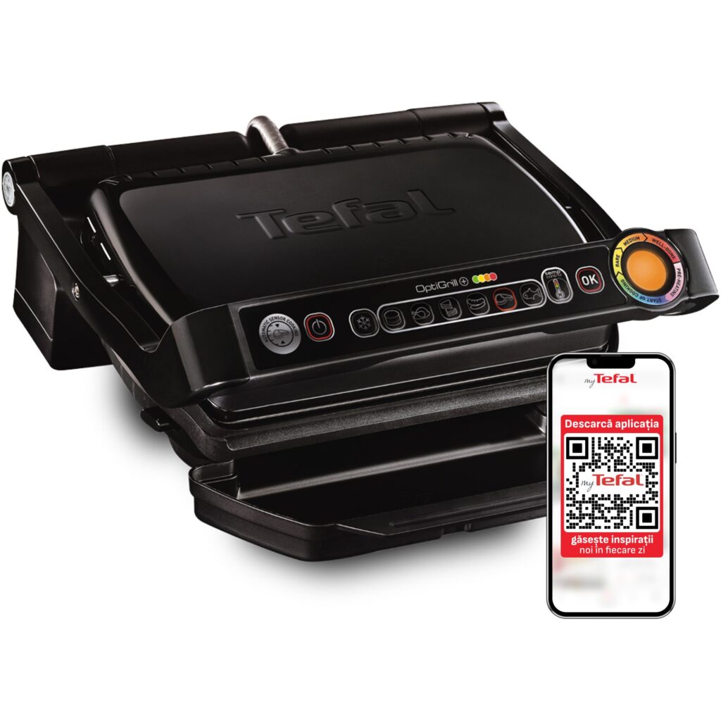 Tefal OptiGrill+ GC712834 с 6 автоматични програми