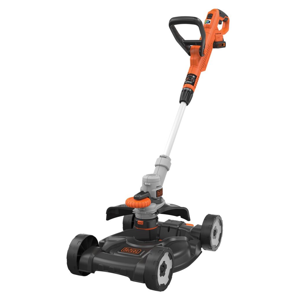 Акумулаторен тример Black+Decker 3 в 1, 18V, 28 см