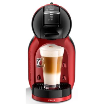Кафемашина с капсули Krups Dolce Gusto Mini Me KP123H10, 15 бара, 1500 W, червена