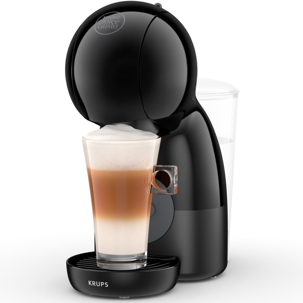 Кафемашина с капсули Krups Dolce Gusto Piccolo XS KP1A3B10, 15 бара, 1600 W, черна