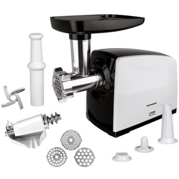 Месомелачка Heinner MG-2100BKWH, 2100 W, 1,8 кг/мин, приставка за домати и наденица