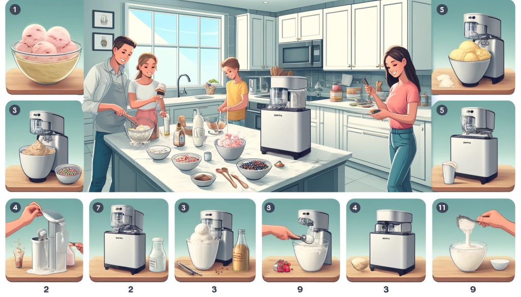 shema za pravene na sladoled