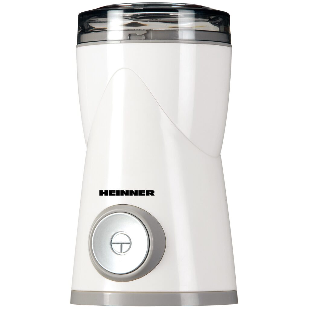 Кафемелачка Heinner HCG-150P, 150W, Бяла