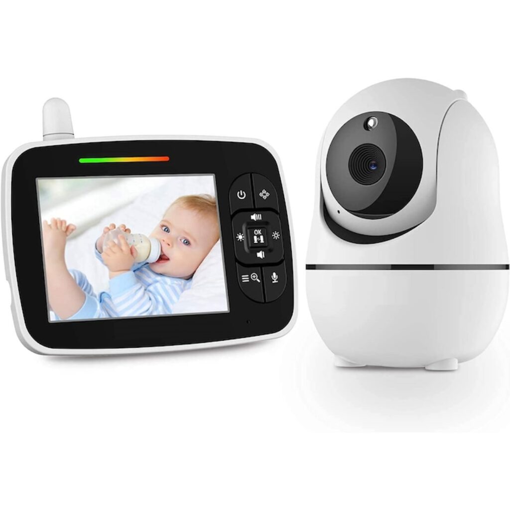 Бебефон Baby Cam idealStore с 3.5-инчов HD екран и голям обхват
