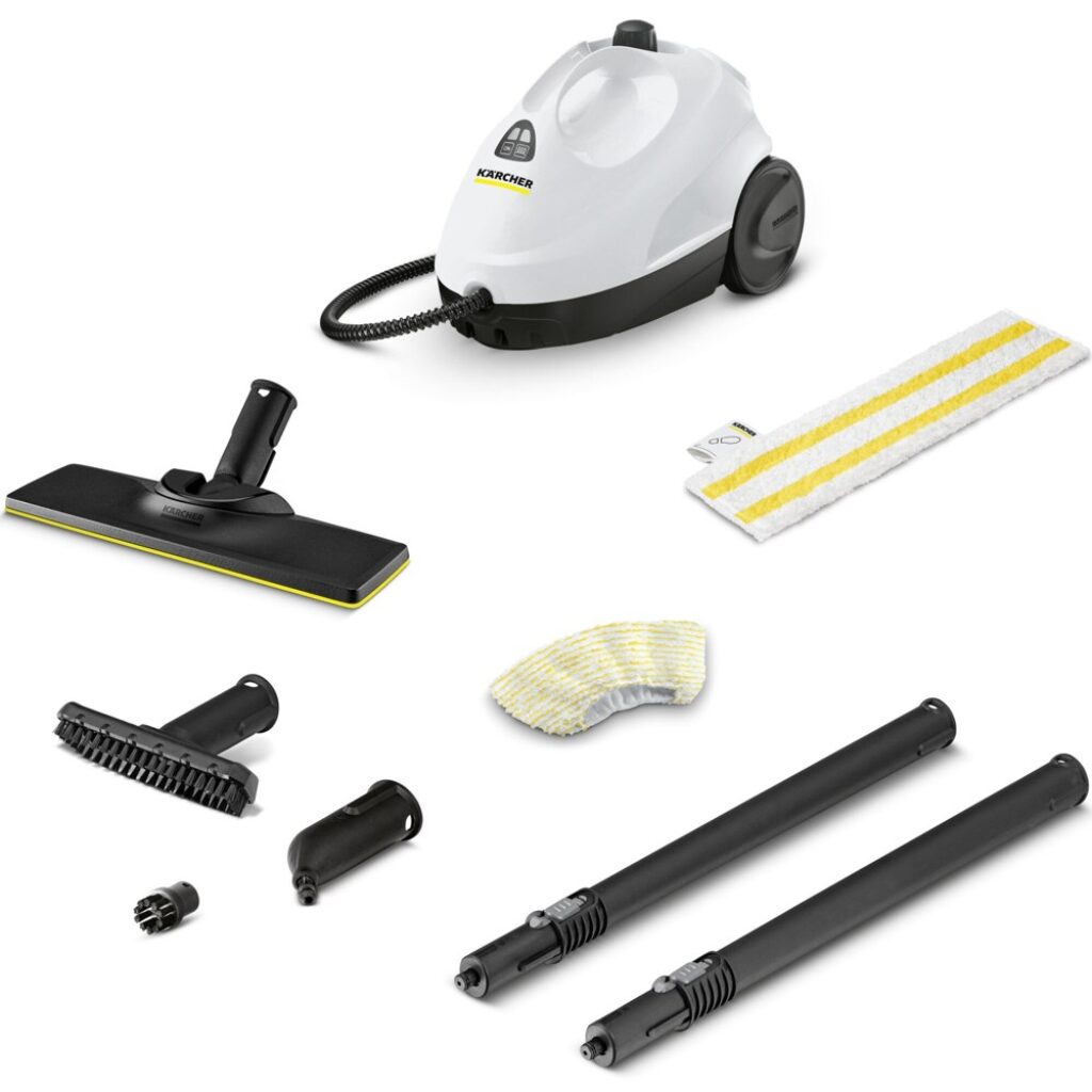 Парочистачка Karcher SC 2 EasyFix, 1500 W, 3,2 бара, 1 л, загряване 6,5 минути, бяла