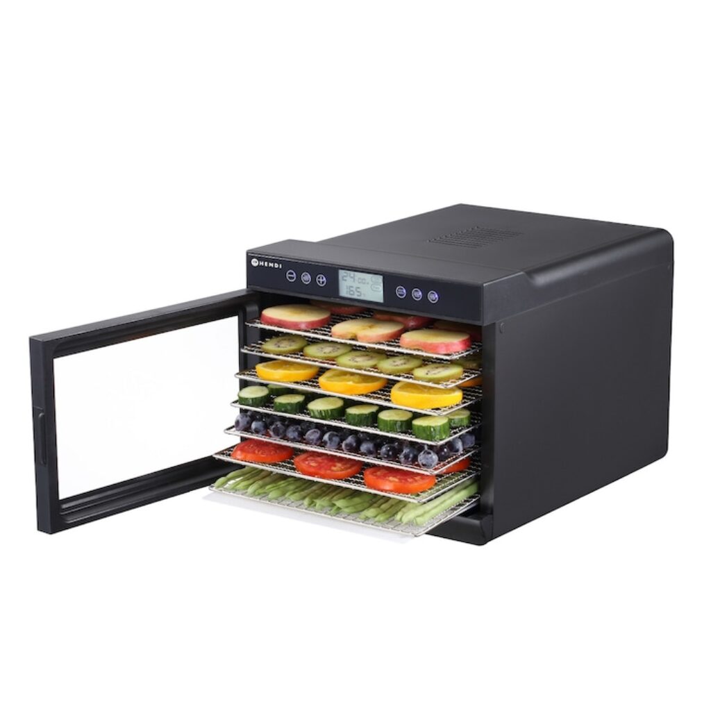 Сушилня за плодове Hendi Kitchen Line PRO 2020, 500 W, 7 метални тави