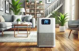 Включен влагоабсорбатор и поставен във всекидневна стая