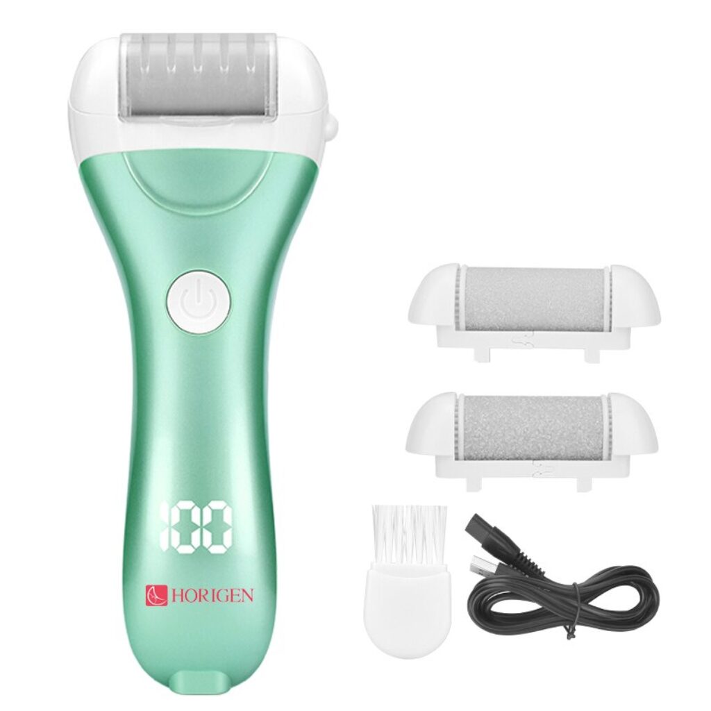 Топ 5 електрически пили за пети: Scholl, Horigen, SMIZE 2 Електронна пила Horigen® LED дисплей, 2 скорости