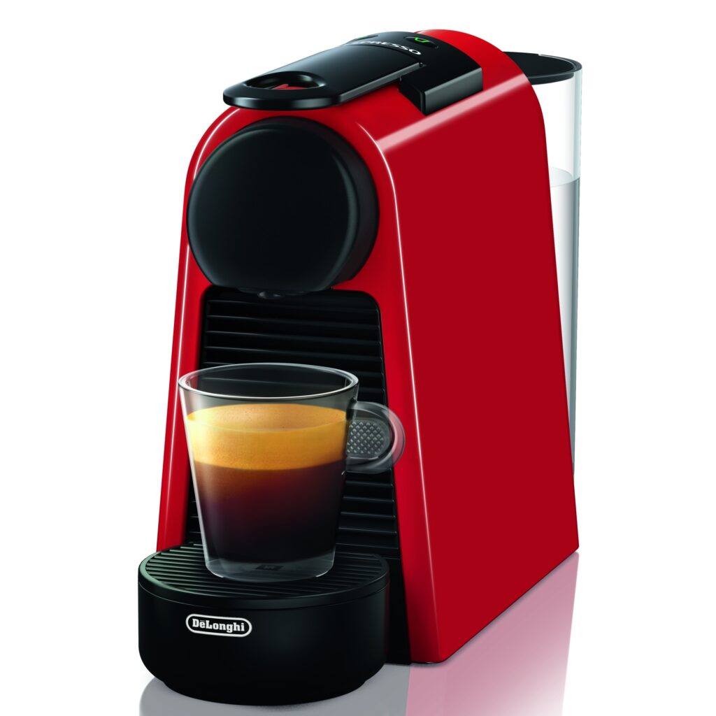 Кафемашина Nespresso Essenza Mini Ruby Red, 19 бара, 1260 W