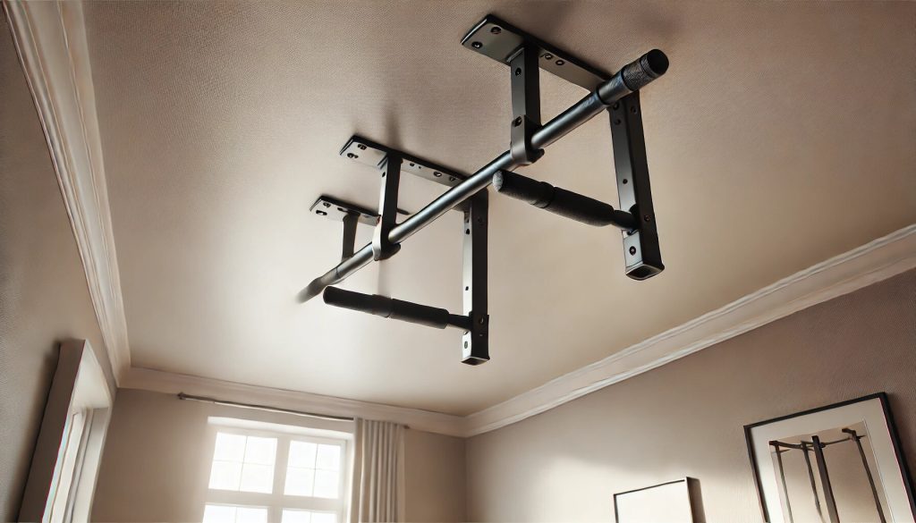 лост за набирания монтиран на тавана