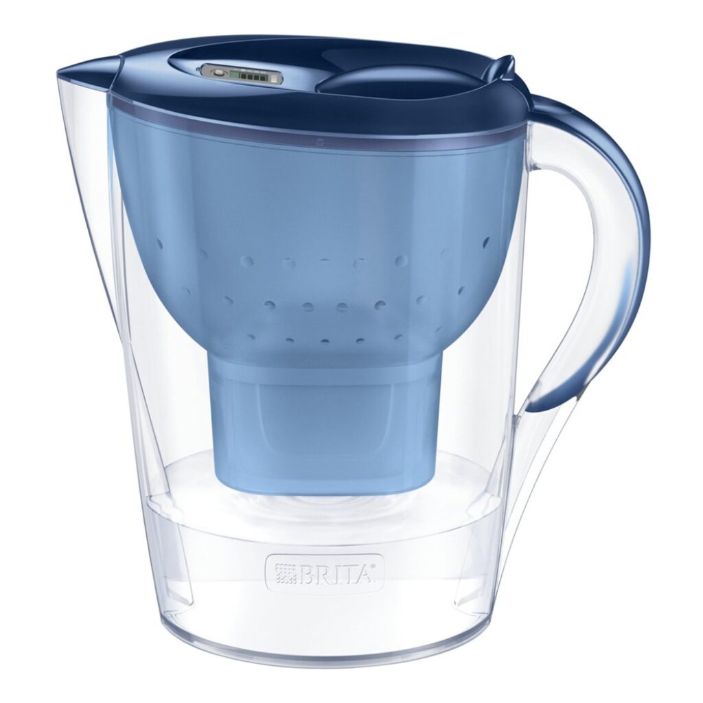 Кана за филтриране на вода Brita Marella XL, 3,5 л, с 2 филтъра Maxtra+, синя