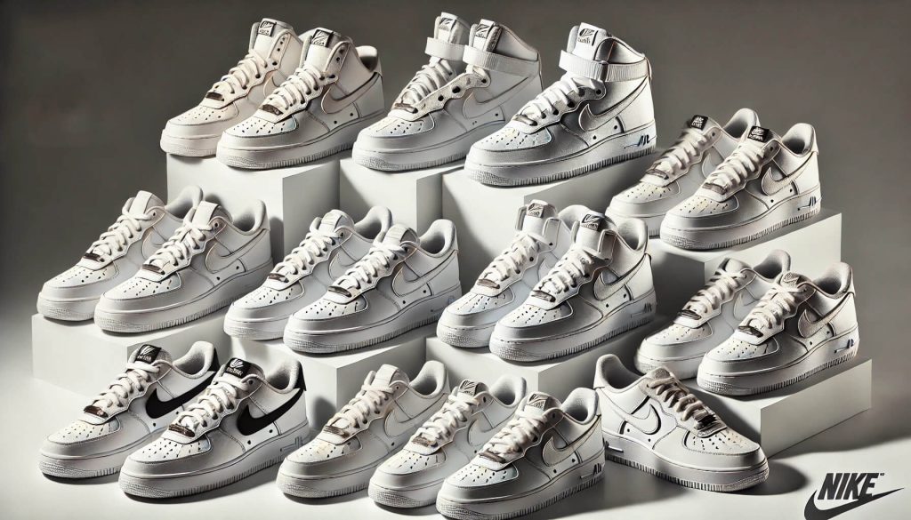 всички модели на nike-air force-1