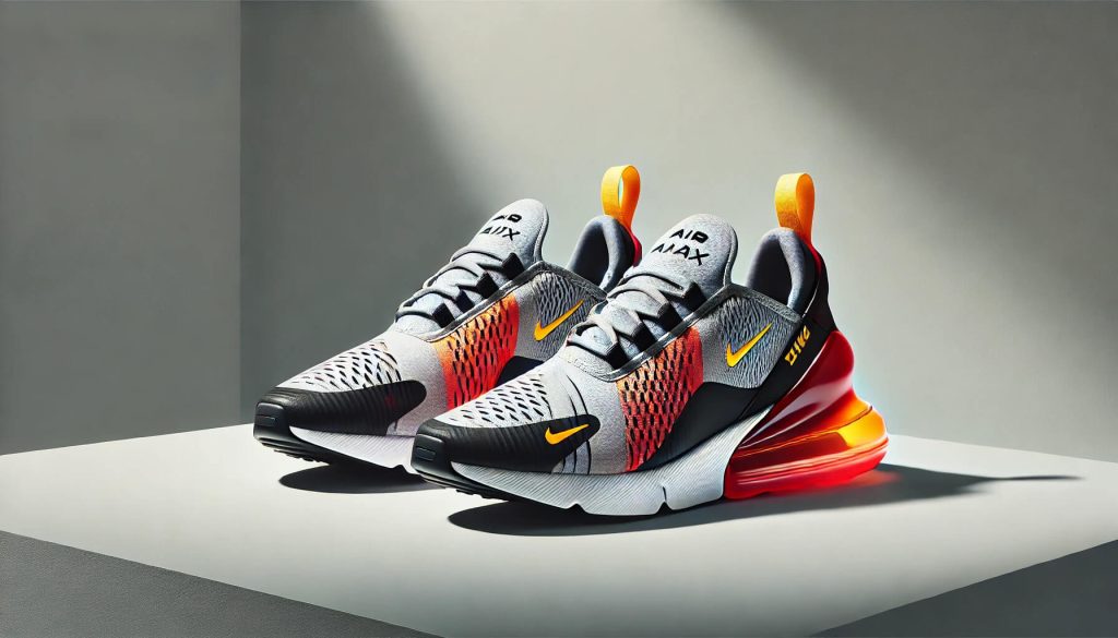 Nike Air Max 270, подчертаваща техния модерен и спортен дизайн