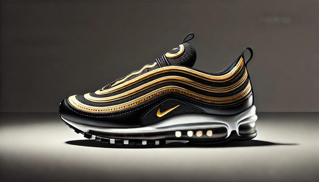 Nike Air Max 97, този път в елегантна черно-златна разцветка