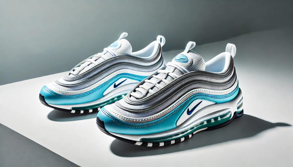 Nike Air Max 97 в свежа синьо-бяла разцветка