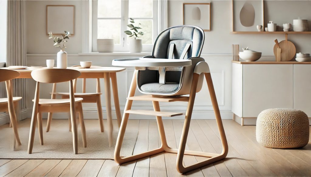 детско столче за хранене със скандинавски вдъхновен дизайн