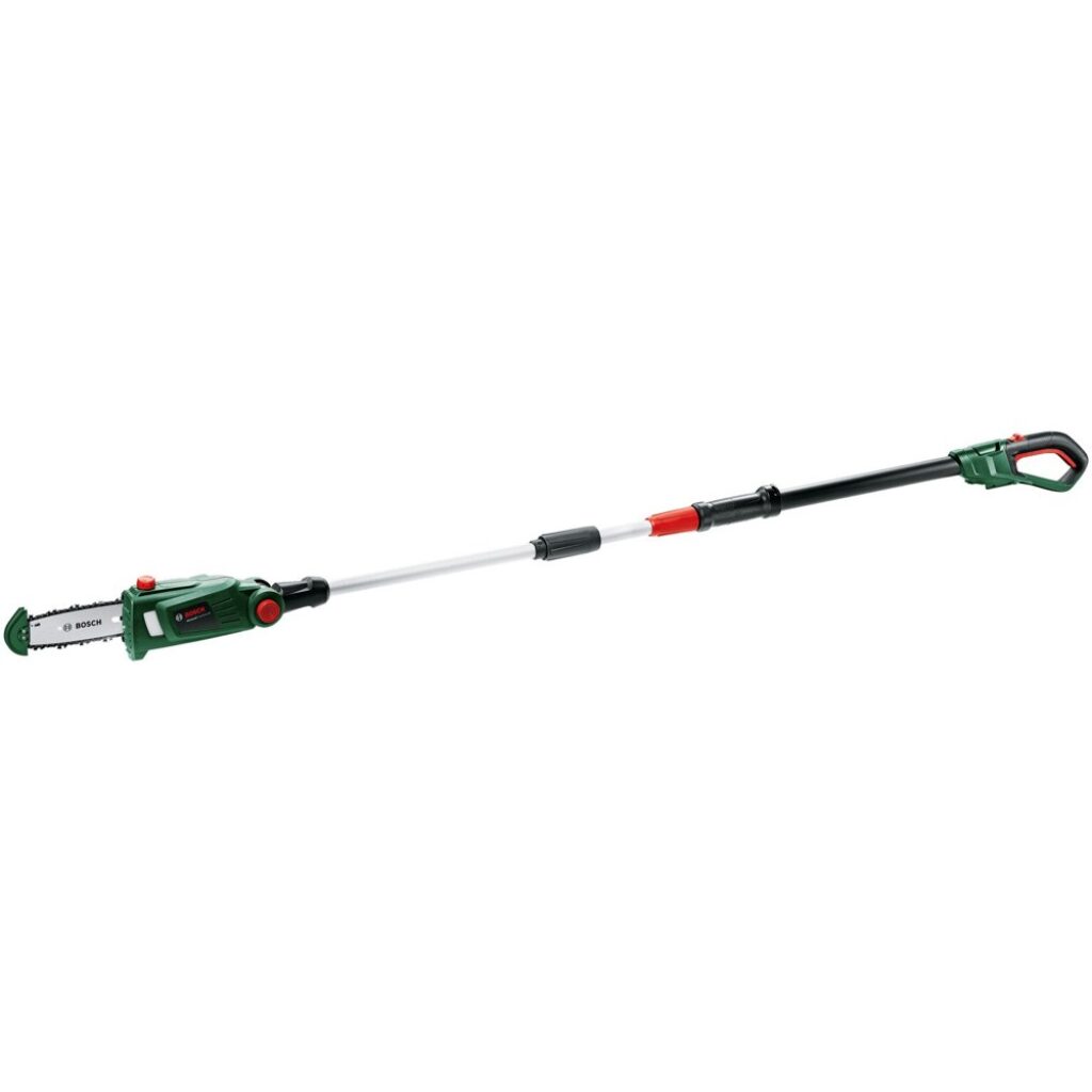 Телескопична акумулаторна резачка Bosch UniversalChainPole 18, 2,1 до 2,6 м, без батерия