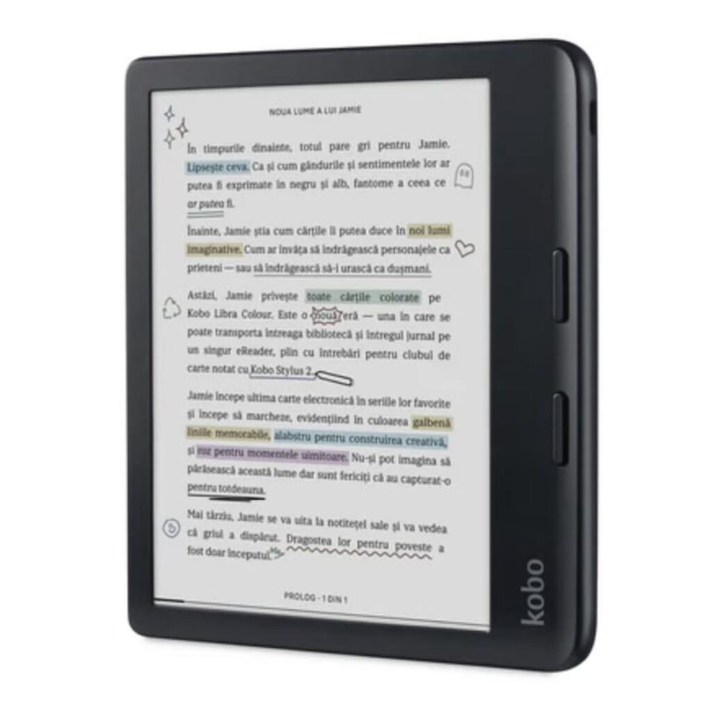 Kobo Libra Colour: Цветен E-ink Kaleido 3