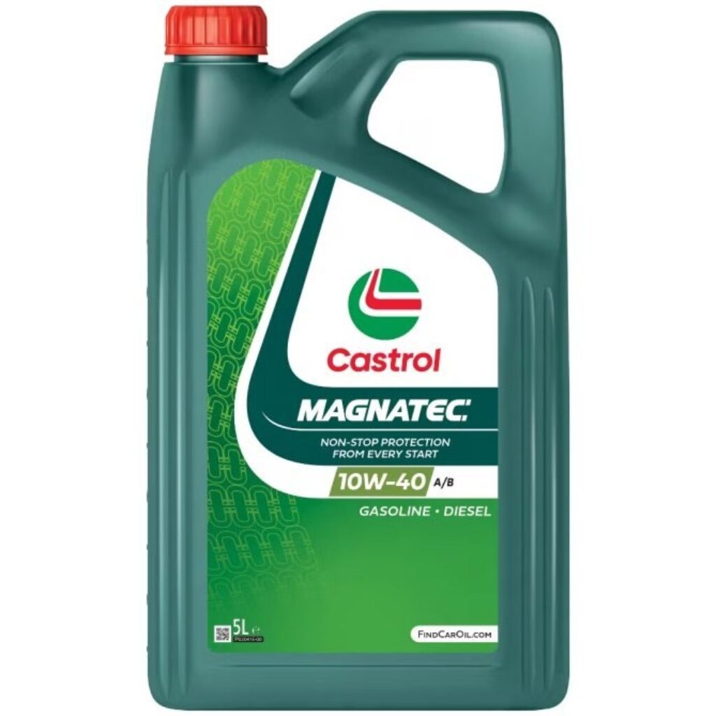 Моторни масла: 10 качествени масла 5W30, 5W40 и 10W40 от 28 до 60 € 8 Моторно масло Castrol Magnatec A3/B4 10W-40, 5 л