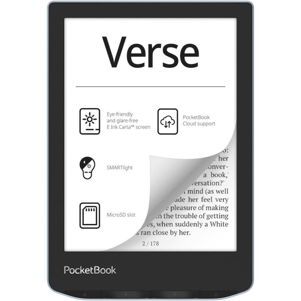 PocketBook Verse PB629: 25 формата + microSD