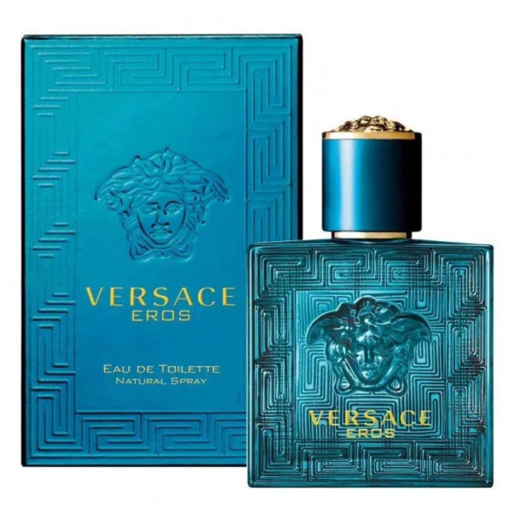 опаковка и бутолка на Versace Eros