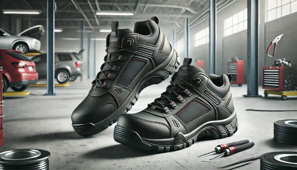 изображение на защитни обувки за механици
