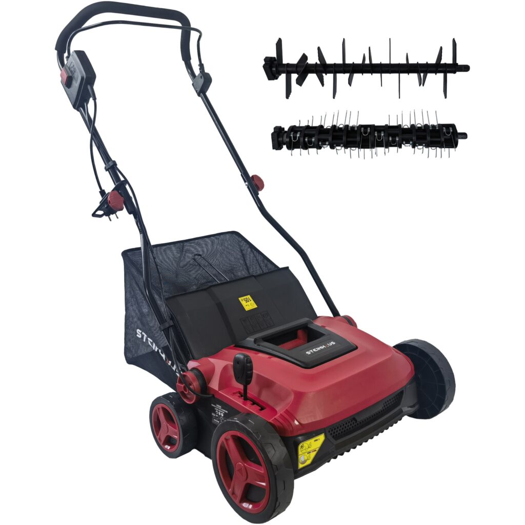 Аератор и скарификатор Steinhaus PRO-SCA1800, 1800 W, 37 см