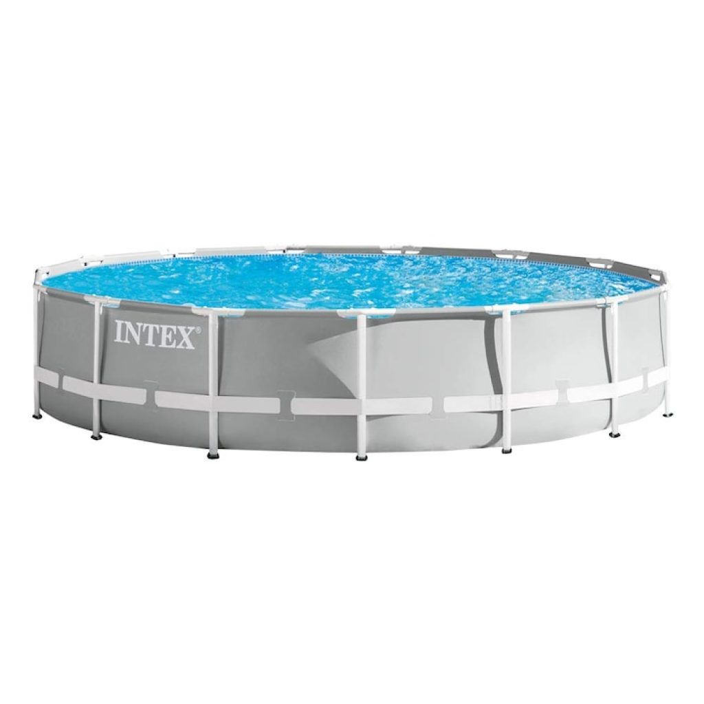 Басейн Intex 26724NP Prism Frame 4.57 м x 1.07 м, Включени филтрираща помпа, стълба и покривало
