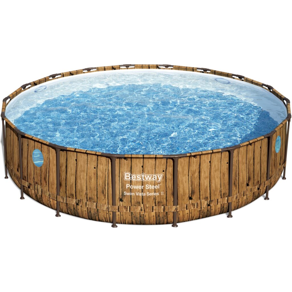 7-те Най-Добри Басейни за Двора 15 Bestway Power Steel Swim Vista