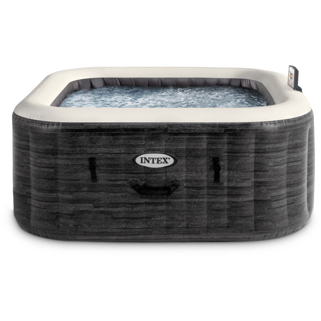 Как да изберем надуваемо джакузи. Най-добри модели 12 Intex PureSpa Deluxe Square Bubble